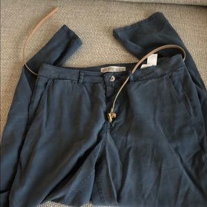 Zara pants with belts